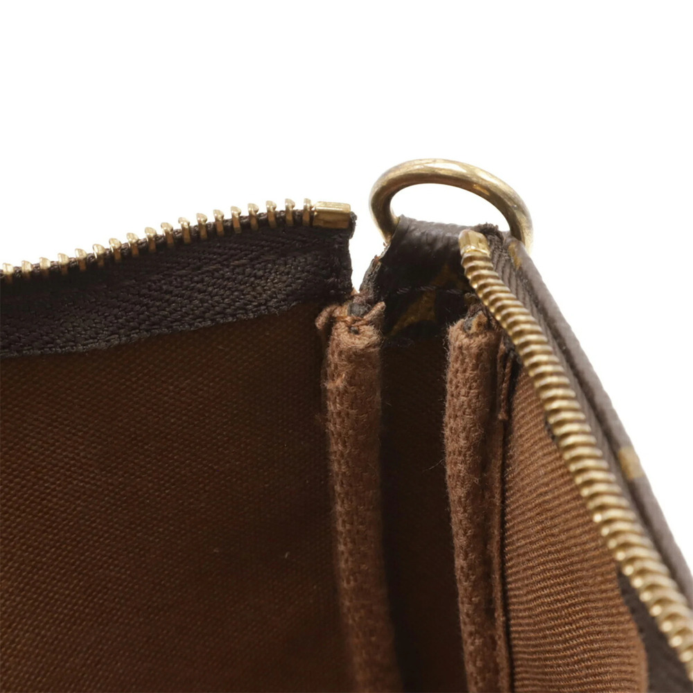 LOUIS VUITTON Brown Monogram Pochette Pouch - Picture 10 of 10
